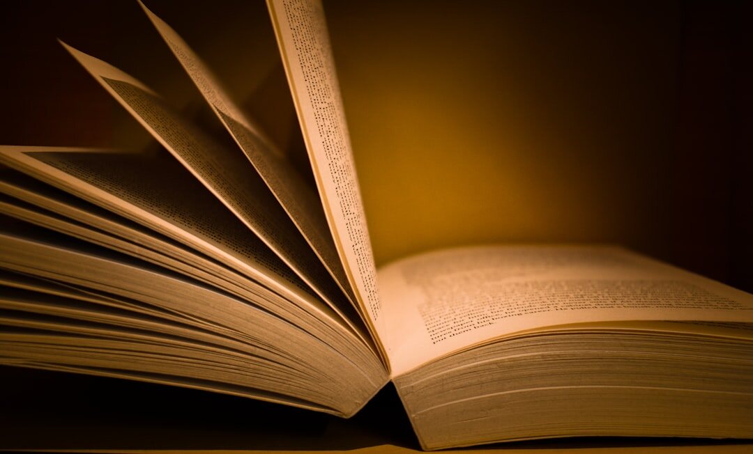 book pages turning