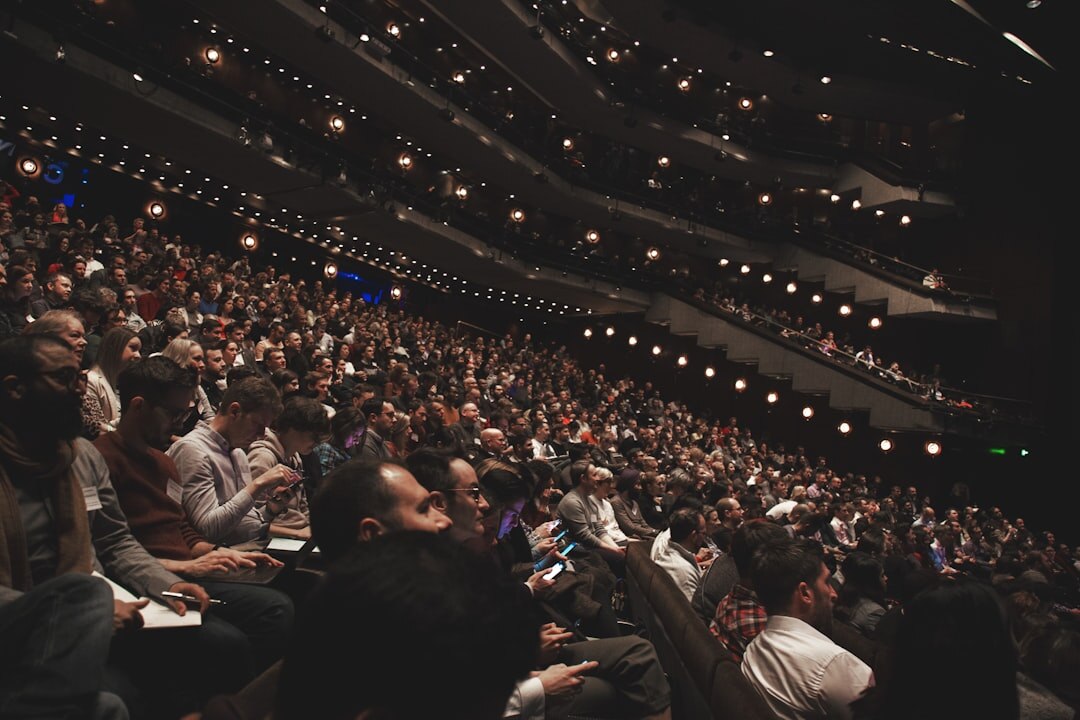 theater crowd cheering